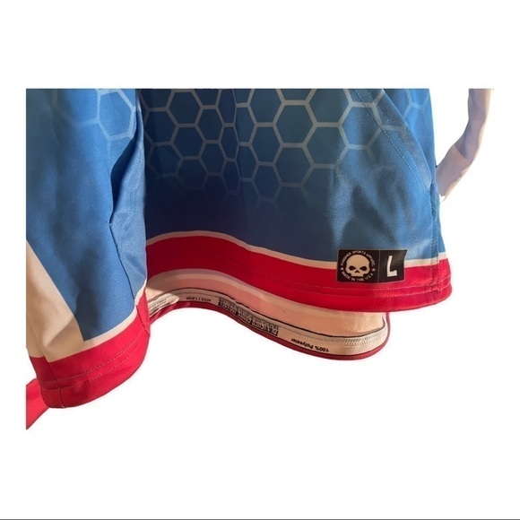 Punisher Sports Apparel Ohana Legacy pink and blue hoodie - Picture 5 of 9